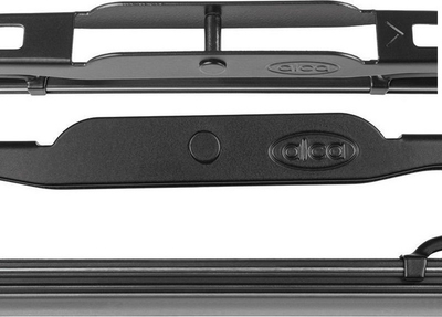 Fshirëse xhami ALCA Wiper Blade Front 109000, 480mm, për xhamin e përparmë, e zezë