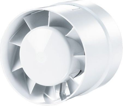 Ventilator kanali Vents Euro 100VKO, fi 100mm, 14W, 37dB, i bardhë
