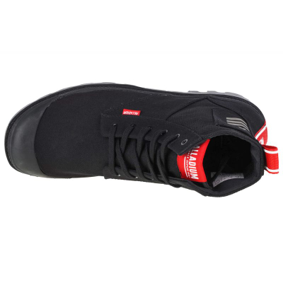 Këpucë Palladium Pampa Hi Army 78583-008-M, tekstil, unisex, të zeza