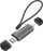 Lexues kartash Conceptronic Card Reader, USB 3.0, USB-C, gri