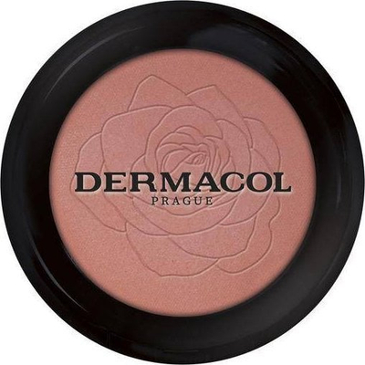 Blush kompakt Dermacol Compact Rose, nuanca 02, efekt mat, 5 g