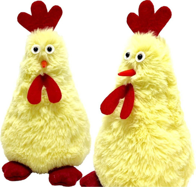 Ornament dekorativ GNOME GNOME Hen Chick, 20cm, pranverë Pashkë, i verdhë e kuqe