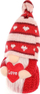 Figurinë dekorative Saska Garden Gnome With Heart Love, 19 cm, për Shën Valentin