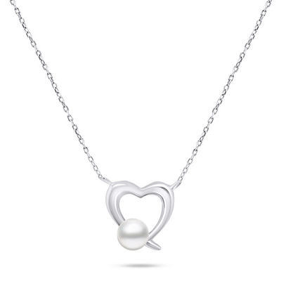 Set stoli Brilio Silver SET234W - vathë + qafore