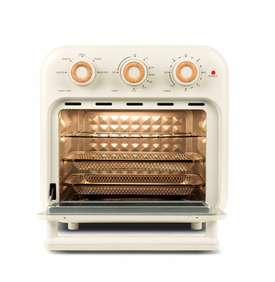 Fritezë ajri Ecofrit FG28, 14L, shumëfunksionale, inox