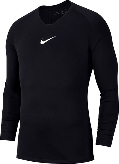 Bluzë termike fëmijësh Nike Dry Park JR AV2611 010, me mëngë të gjata, Dri FIT, e zezë