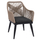 Kolltuk alumini Myrtia 62x63x90Hcm (HM5549.12), bezhë