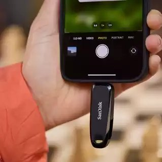 USB СанДиск драјв за телефон, 128GB, USB 3.2, USB-C и USB-A