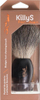 Furçë rroje KillyS for Men, me qime breshke, me dorezë druri