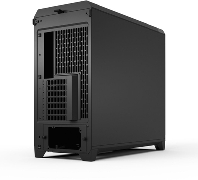 Kornizë PC Fractal Design Meshify 3 XL Solid, E ATX, mesh përpara, e zezë