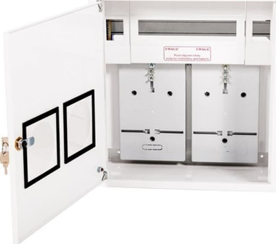 Boks matës a-RZ17 S/F, 2x15 module, IP40, i bardhë
