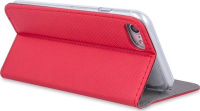 Këllëf magnetik portofol Magneto për iPhone 13 Pro 6.1", i kuq