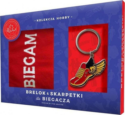 Set çorape dhe varëse çelësash për vrapues, nr. 41-46, uniseks, shumëngjyrësh