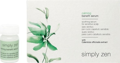 Serum qetësues për lëkurën e kokës Simply Zen Calming Scalp Treatment, 12x5ml