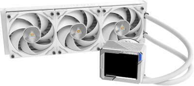Ftohës uji për CPU Tcomas LG700 PRO 360, radiator 360mm, ARGB, i bardhë