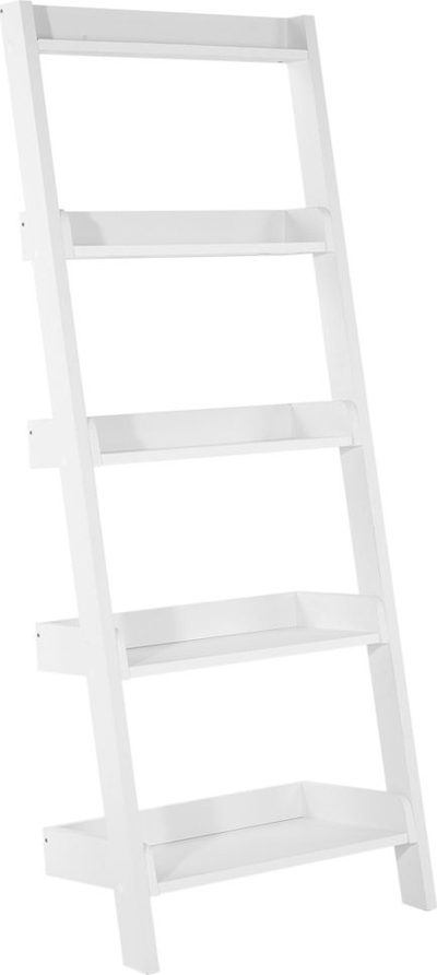 Raft librash MOBILE TRIO, me 5 kate, 166 cm, i bardhë