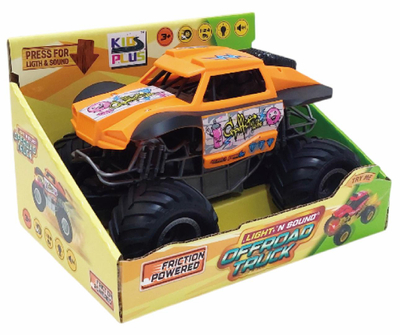 Makina lodër me drita dhe tinguj, friksion, shkalla 1:24, 19cm, ngjyra të ndryshme