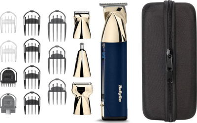 Trimer për mjekër BaByliss MT992E, multifunksional, elektrik, i zi