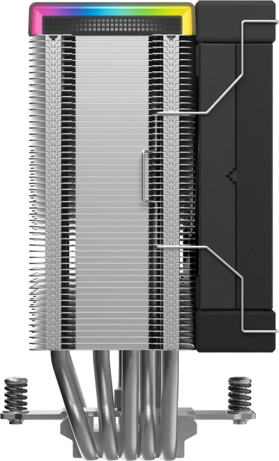 Ftohës CPU Deepcool AK500S Digital SE, 160mm, me drita LED, ngjyrë e zezë