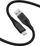 Kabllo karikimi Swissten Soft Silicone USB Lightning, 60W, 1.5m, e zezë