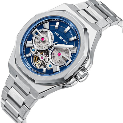 Orë për meshkuj Lee Cooper LC08124.390, e argjendtë