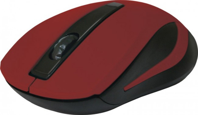 Maus Defender MM-605, wireless, 1200 DPI, i kuq