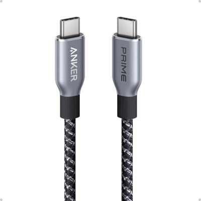 Kabllo Anker Prime USB C në USB C, 240W, 1.8m, e gërshetume
