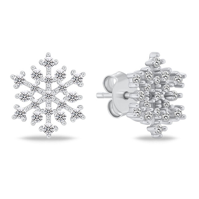 Set bizhuteri për femra Brilio Silver, vathë + varëse, i argjendtë