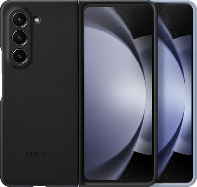 Kuti telefoni Samsung Galaxy Z Fold5, Eco-leather, origjinale, blu