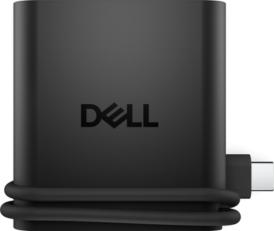 Hub udhëtimi Dell DA225, USB Type C, 4 në 1, i zi