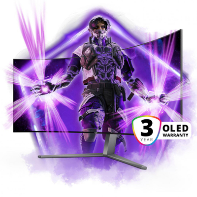 Monitor lojrash AOC AGON PRO AG456UCZD, 45", WQHD OLED, i zi