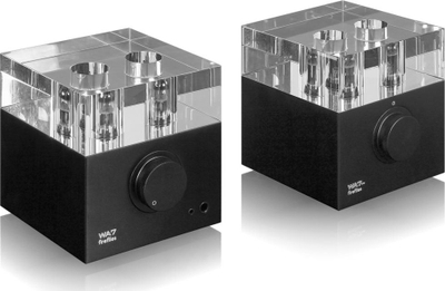 Amplifikator kufjesh me DAC Woo Audio WA7 Fireflies gjenerata e dytë me WA7tp, USB, me tuba, ngjyrë e zezë