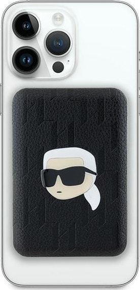 Power bank me karikim me valë Karl Lagerfeld KLPB5FPGKSKIHK, 5000mAh, 15W MagSafe, i zi