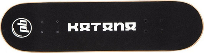 Skateboard klasik Wooden PB Katana, 85 kg, 79 cm, e zezë