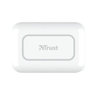 Dëgjuese Trust Primo, True Wireless Stereo (TWS), të bardha