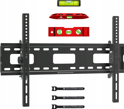 Mbajtëse muri për TV Maclean MC-421, 32"-90", VESA 600x400, 80kg, e zezë