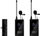 Mikrofon pa tel CKMOVA UM100 Kit6, lavalier UHF, me Lightning, i zi