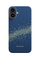 Mbrojtëse për celular Pitaka Tactile Woven StarPeak Milky Way Galaxy për iPhone 16