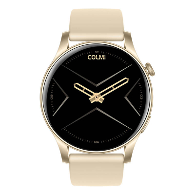 Smartwatch Colmi V73, thirrje dhe SMS, paketë 2 copë, ari