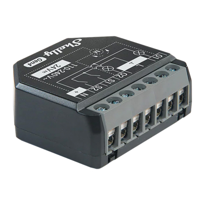 Rele inteligjente Shelly 2PM Gen4, 16A 2 kanale, matje energjie, Wi-Fi Matter Zigbee, e zezë