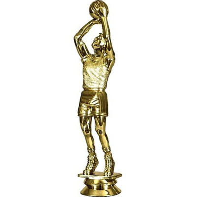 Figurë trofe basketbolli Victoria Sport F01/G, plastike, 17cm, ngjyrë ari