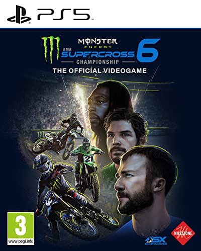 Monster Energy: Supercross 6 - The Official Videogame Disk Version PS5