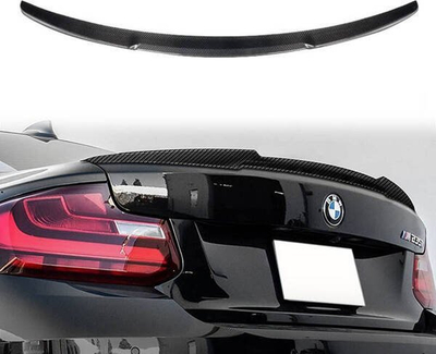 Spoiler bagazhi BMW Seria 2 F22 F23 Lip, karboni, pamje carbon fiber, i zi