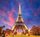 Mozaik diamanti 5D Norimpex, Kulla Eiffel natën, 40x30 cm