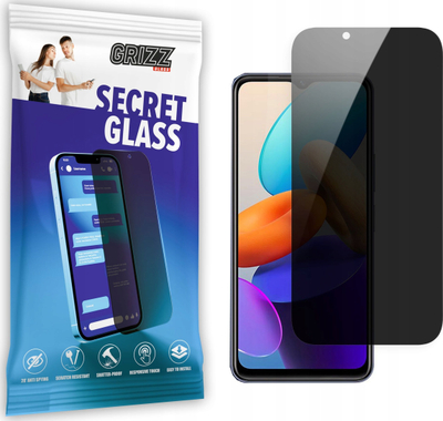 Xham mbrojtës privatësie Grizz SecretGlass për Vivo Y22s, qelq i temperum, i fortë ndaj gërvishtjeve
