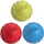 Топка играчка за кучиња Hagen Nerf Rubber Squeaky Ball, големина M, дијаметар 7.6 cm, повеќебојна