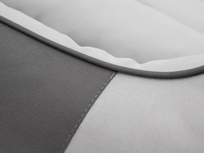 Shtrat për kafshë Hobbydog Bed Comfort, madhësia XXXL, material OXFORD, gri hiri