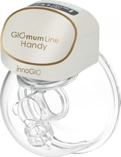 Pompa e gjinit InnoGIO GIOmum Handy Double, elektrike, dyshe, e bardhë