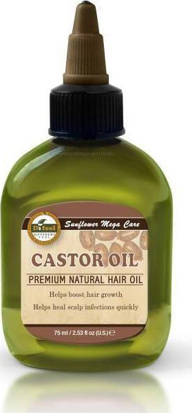 Масло за коса Difeel Castor Oil, 75ml, за раст на коса