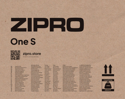 Biçikletë stërvitore Zipro One S Gold, sistem magnetik, kompakte, e zezë